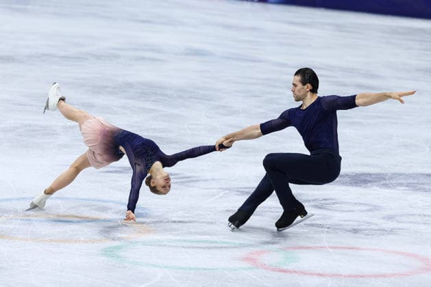 Minerva Fabienne Hase Nikita Volodin (GER) during the Olympic Winter games, Winterspiele,Spiele, Summer games Milano-Cortina 2026, Pair Skating on February 16, 2026 at Milano Ice Skating Arena in Milan, Italy  Copyright: xFabrizioxCarabelli IPAxSportx xipa-agency.netx xx IPA_71622021 IPA_Agency_IPA71622021