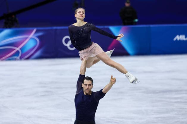 Minerva Fabienne Hase Nikita Volodin (GER) during the Olympic Winter games, Winterspiele,Spiele, Summer games Milano-Cortina 2026, Pair Skating on February 16, 2026 at Milano Ice Skating Arena in Milan, Italy  Copyright: xFabrizioxCarabelli IPAxSportx xipa-agency.netx xx IPA_71622031 IPA_Agency_IPA71622031