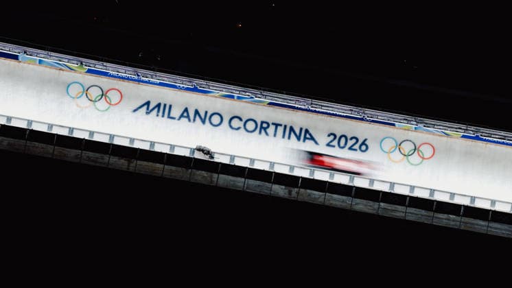 OLYMPICS - Winter Olympic Games, Olympische Spiele, Olympia, OS Milano Cortina 2026 CORTINA D AMPEZZO,ITALY,16.FEB.26 - OLYMPICS, BOBSLEIGH - Winter Olympic Games Milano Cortina 2026, monobob, women. Image shows a feature of Melanie Hasler (SUI).  GEPAxpictures xAlexanderxSolc