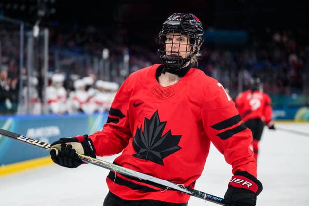 260216 Laura Stacey of Canada in the women s Ice hockey, Eishockey semifinal between Canada and Switzerland during day 10 of the 2026 Winter Olympics on February 16, 2026 in Milan. Photo: Emma Wallskog BILDBYRAN kod EW EW0639 ishockey ice hockey Olympic Games, Olympische Spiele, Olympia, OS olympics winter olympics os ol olympiska spel vinter-os olympiske leker milano cortina 2026 milan cortina 2026 milano cortina 2026 olympic games milano cortina 2026 winter olympic games milano cortina-os milano cortina-ol vinter-ol 10 bbeng kanada canada schweiz switzerland dam semifinal *** 260216 Laura Stacey of Canada in the women s ice hockey semifinal between Canada and Switzerland during day 10 of the 2026 Winter Olympics on February 16, 2026 in Milan Photo Emma Wallskog BILDBYRAN kod EW EW0639 ishockey ice hockey olympic games olympics winter olympics os ol olympiska spel vinter os olympiske leker milano cortina 2026 milan cortina 2026 milano cortina 2026 olympic games milano cortina 2026 winter olympic games milano cortina os milano cortina ol vinter ol 10 bbeng kanada canada schweiz switzerland dam semifinal  Copyright: EMMAxWALLSKOG BB260216EW117