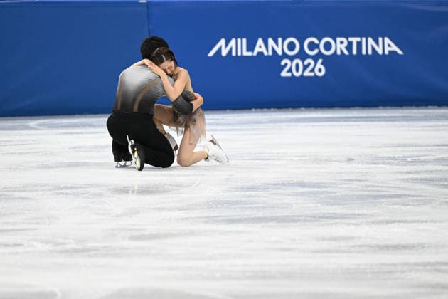 MIURA Riku KIHARA Ryuichi (JPN) during Figure skating, Eiskunstlauf Olympic Winter games, Winterspiele,Spiele, Summer games Milano-Cortina 2026 in Milano, Italy, February 16 2026  Copyright: xFilippoxTomasi IPAxSportx xipa-agency.netx xx IPA_71622612 IPA_Agency_IPA71622612