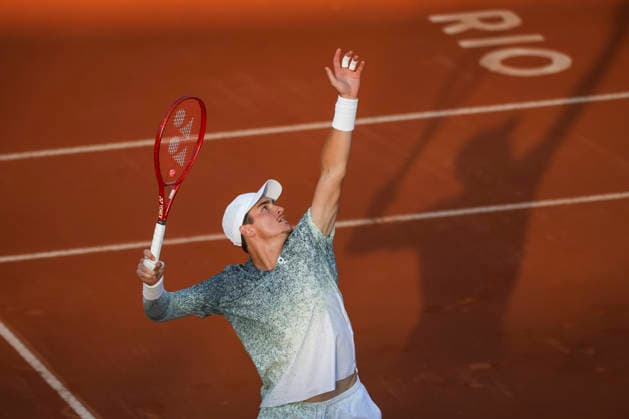 Tennis, ATP tournament in Rio de Janeiro