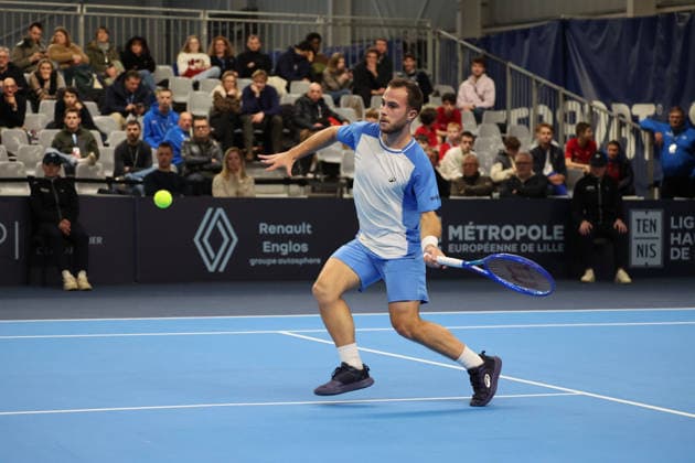 Tennis, ATP tournament in Lille