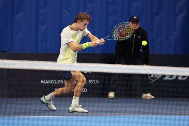 TENNIS : Play In Challenger Lille 2026 - ATP, Tennis Herren 125 Challenger Tour - fÃ vrier 2026 Luca VAN ASSCHE (France) au Play In Challenger Lille 2026, ATP 125 Challenger Tour, 16 au 22 fÃ vrier 2026 - photo Laurent Sanson PsnewZ  Copyright: xLaurentxSANSONx xPsnewZx