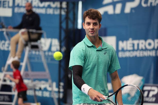 TENNIS : Play In Challenger Lille 2026 - ATP, Tennis Herren 125 Challenger Tour - fÃ vrier 2026 Matej DODIC (Croatie) au Play In Challenger Lille 2026, ATP 125 Challenger Tour, 16 au 22 fÃ vrier 2026 - photo Laurent Sanson PsnewZ  Copyright: xLaurentxSANSONx xPsnewZx