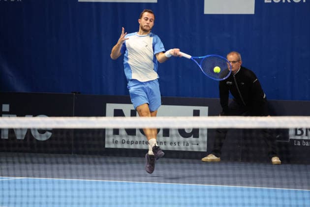TENNIS : Play In Challenger Lille 2026 - ATP, Tennis Herren 125 Challenger Tour - fÃ vrier 2026 Hugo GASTON (France) au Play In Challenger Lille 2026, ATP 125 Challenger Tour, 16 au 22 fÃ vrier 2026 - photo Laurent Sanson PsnewZ  Copyright: xLaurentxSANSONx xPsnewZx