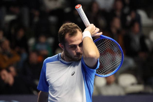 TENNIS : Play In Challenger Lille 2026 - ATP, Tennis Herren 125 Challenger Tour - fÃ vrier 2026 Hugo GASTON (France) au Play In Challenger Lille 2026, ATP 125 Challenger Tour, 16 au 22 fÃ vrier 2026 - photo Laurent Sanson PsnewZ  Copyright: xLaurentxSANSONx xPsnewZx