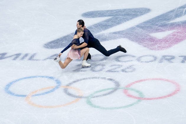 Figure skating, Eiskunstlauf - Milano Cortina 2026 Winter Olympics: Day 10 Minerva Fabienne Hase, Nikita Volodin during Milano Cortina 2026 Winter Olympics Figure Skating Pair Skating at Milano Ice Skating Arena in Milan on February 16, 2026 Milan Italy  Copyright: xFotoxOlimpikx originalFilename:jastrzebowski-figuresk260216_npeoB.jpg