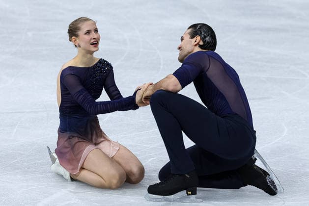 GIOCHI OLIMPICI - Olimpiadi Invernali Milano-Cortina 2026 - Figure skating, Eiskunstlauf - Pair Skating Minerva Fabienne Hase Nikita Volodin (GER) during the Olympic Winter games, Winterspiele,Spiele, Summer games Milano-Cortina 2026, Pair Skating on February 16, 2026 at Milano Ice Skating Arena in Milan, Italy Cortina D Ampezzo Italy  Copyright: xIPAxSport ABACAx