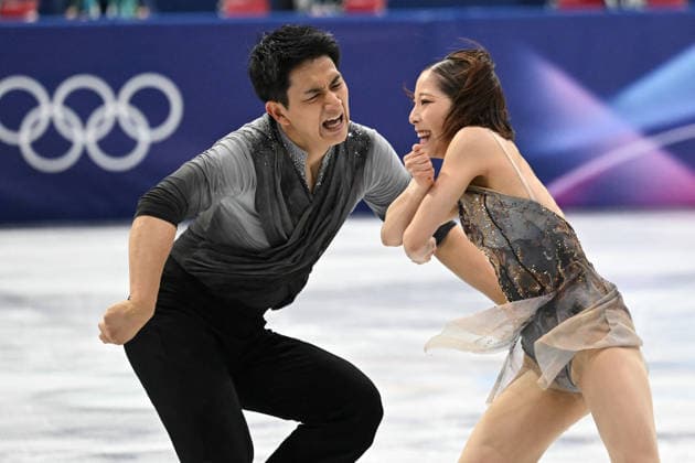 GIOCHI OLIMPICI - Olimpiadi Invernali Milano-Cortina 2026 - Figure skating, Eiskunstlauf MIURA Riku KIHARA Ryuichi (JPN) during Figure Skating, Olympic Winter games, Winterspiele,Spiele, Summer games Milano-Cortina 2026 in Milano, Italy, February 16 2026 Cortina D Ampezzo Italy  Copyright: xIPAxSport ABACAx