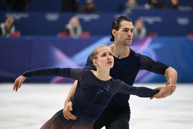 GIOCHI OLIMPICI - Olimpiadi Invernali Milano-Cortina 2026 - Figure skating, Eiskunstlauf HASE Minerva Fabienne VOLODIN Nikita (GER) during Figure Skating, Olympic Winter games, Winterspiele,Spiele, Summer games Milano-Cortina 2026 in Milano, Italy, February 16 2026 Cortina D Ampezzo Italy  Copyright: xIPAxSport ABACAx