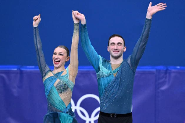 Rg Milano 16 02 2026 - Olimpiadi Milano Cortina 2026 Figure skating, Eiskunstlauf Pair Skating foto Image nella foto: Anastasiia Metelkina-Luka Berulava 