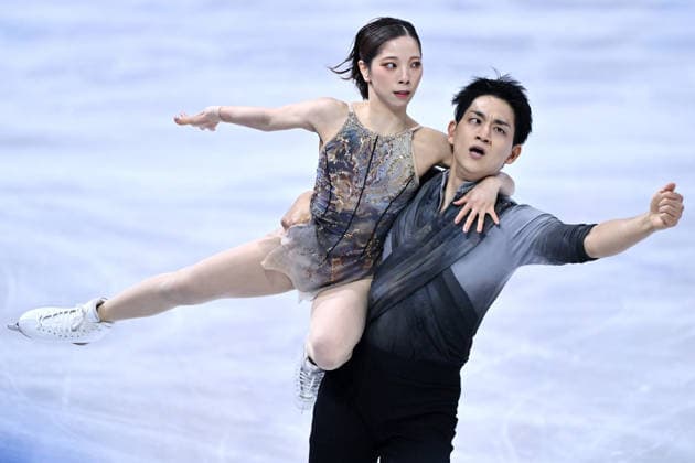 Rg Milano 16 02 2026 - Olimpiadi Milano Cortina 2026 Figure skating, Eiskunstlauf Pair Skating foto Image nella foto: Riku Miura-Ryuichi Kihara 