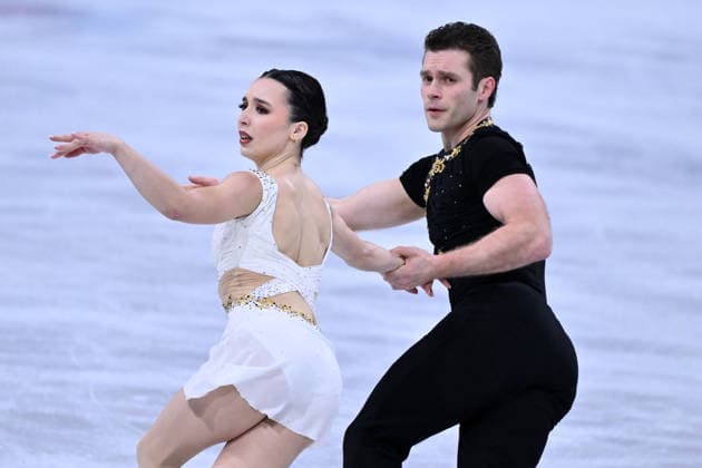 Rg Milano 16 02 2026 - Olimpiadi Milano Cortina 2026 Figure skating, Eiskunstlauf Pair Skating foto Image nella foto: Lia Pereira-Trennt Michaud 