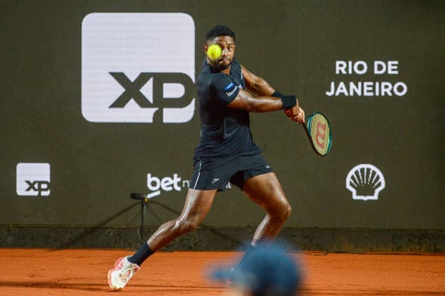 rio open, etapa do ATP, Tennis Herren world tour 500 Rio de Janeiro (RJ), 02 16 2026 - Rio Open ATP 500 RJ - Joao Lucas Reis da Silva (BRA) during the Rio Open, a stage of the ATP World Tour 500, which takes place at the Jockey Club Brasileiro in Gavea, South Zone of Rio de Janeiro, this Monday, February 16, 2026. (Foto: Clever Felix Thenews2 imago images) SPO  Copyright: xCleverxFelixx