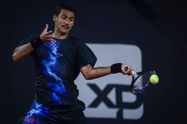 RIO DE JANEIRO (RJ), 02 16 2026 - SPORTS TENNIS RIO OPEN - RIO OPEN 2026 ATP, Tennis Herren 500 - Match between Igor Marcondes vs Ignacio Buse, held at the Jockey Club Brasileiro, Rio de Janeiro, this Monday (16). (Photo: Renan Areias Photo Premium SPP) (Renan Areias, Renan Areias SPP) Copyright: xRenanxAreias,xRenanxAreiasx xSPPx spp-en-ReArReAr-renan_areias_photo_premium_340502