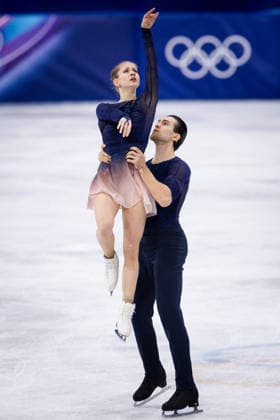 Winter Olympics - Pair Skating Free Figure skating, Eiskunstlauf Final AJ Minerva Fabienne Hase and partner Nikita Volodin of Team Germany compete during Pair Skating - Free Skating on day ten of the Milano Cortina 2026 Winter Olympic Games, Olympische Spiele, Olympia, OS at Milano Ice Skating Arena on February 16, 2026 in Milan, Italy. Photo by Alexis Jumeau ABACAPRESS.COM Milan  Copyright: xJumeauxAlexis ABACAx