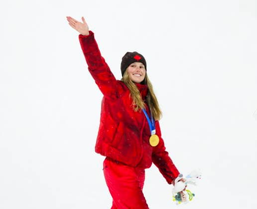 February 16, 2026, Livigno, Italy: Canada s Megan Oldham (4), back, celebrates her gold medal win in the women s freeski big air final at the Milan Cortina 2026 Winter Olympic Games, Olympische Spiele, Olympia, OS in Livigno, Italy on Monday, Feb. 16, 2026. Canada News - February 16, 2026  - ZUMAc35_ 20260216_zaf_c35_284 Copyright: xSeanxKilpatrickx