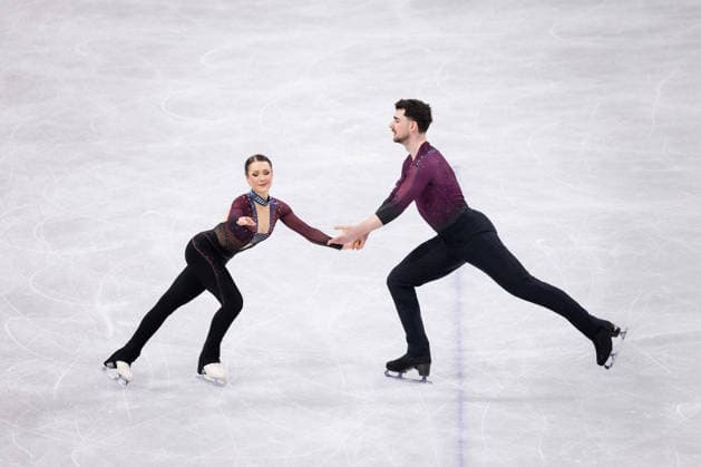 Winter Olympics - Pair Skating Free Figure skating, Eiskunstlauf Final AJ Annika Hocke and partner Robert Kunkel of Team Germany compete during Pair Skating - Free Skating on day ten of the Milano Cortina 2026 Winter Olympic Games, Olympische Spiele, Olympia, OS at Milano Ice Skating Arena on February 16, 2026 in Milan, Italy. Photo by Alexis Jumeau ABACAPRESS.COM Milan  Copyright: xJumeauxAlexis ABACAx