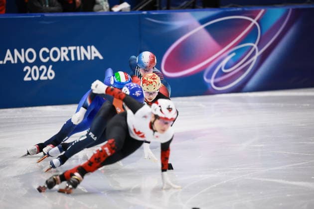 MILAN, ITALY - FEBRUARY 16: Yang Jingru of Team China competes during the Short Track Speed skating, Eisschnelllauf Women s 1000m quarterfinals on day ten of the Milano Cortina 2026 Winter Olympic Games, Olympische Spiele, Olympia, OS at Milano Ice Skating Arena on February 16, 2026 in Milan, Italy.  Copyright: xCHINASPORTSx 111621806651