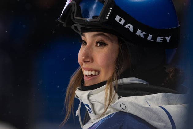 Winter Olympics - Women s freestyle Skiing Big Air - Livigno Ailing Eileen Gu of China competes during the Women s Freestyle Skiing Big Air Final on day ten of the Milano Cortina 2026 Winter Olympic Games, Olympische Spiele, Olympia, OS at Snow Park of Livigno on February 15, 2026 in Bormio, Italy. Photo by Laurent Zabulon ABACAPRESS.COM Livigno Italy  Copyright: xZabulonxLaurent ABACAx