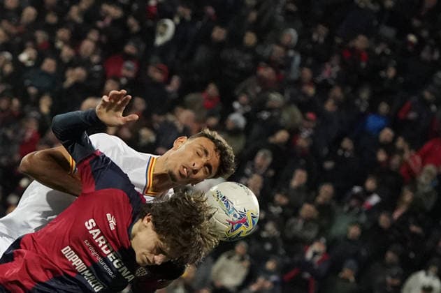 Cagliari Calcio v US Lecce - Serie A Marco Palestra ( 2 Cagliari Calcio) plays during the Serie A TIM match between Cagliari Calcio and US Lecce in Italy, on February 15, 2026 Cagliari Italy  Copyright: xAlessandroxToccox originalFilename:alessandro-cagliari260216_npCrD.jpg