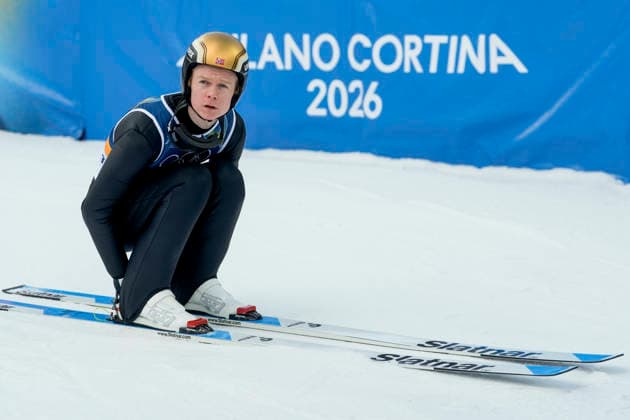 Winter Olympics in Milan Cortina 2026 Val di Fiemme, Italy 20260217. Einar Luraas Oftebro from Norway during the practice round before the combined jump large hill at the Predazzo Ski jumping, Skispringen, Ski, nordisch Stadium during the Winter Olympics in Milano Cortina 2026. Photo: Terje Pedersen NTB Val di Fiemme Italy EDITORIAL USE ONLY. RESTRICTED USE FOR BETTING COMPANIES Ref:_SPO4JTpHhsN7Nk.jpg *** Winter Olympics in Milan Cortina 2026 Val di Fiemme, Italy 20260217 Einar Luraas Oftebro from Norway during the practice round before the combined jump large hill at the Predazzo Ski Jumping Stadium during the Winter Olympics in Milan Cortina 2026 Photo Terje Pedersen NTB Val di Fiemme Italy EDITORIAL USE ONLY RESTRICTED USE FOR BETTING COMPANIES  Copyright: xTerjexPedersenx xNTBx