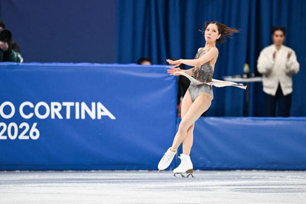 Winter Olympics - Pair Skating Free Figure skating, Eiskunstlauf Riku Miura and partner Ryuichi Kihara of Team Japan compete during Pair Skating - Free Skating final on day ten of the Milano Cortina 2026 Winter Olympic Games, Olympische Spiele, Olympia, OS at Milano Ice Skating Arena on February 16, 2026 in Milan, Italy. Photo by JMP ABACAPRESS.COM Milan Italy  Copyright: xJMP ABACAx