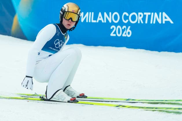 Winter Olympics in Milan Cortina 2026 Val di Fiemme, Italy 20260217. Jens Luras Oftebro from Norway during the combined jump large hill at the Predazzo Ski jumping, Skispringen, Ski, nordisch Stadium during the Winter Olympics in Milano Cortina 2026. Photo: Terje Pedersen NTB Val di Fiemme Italy EDITORIAL USE ONLY. RESTRICTED USE FOR BETTING COMPANIES Ref:_SPONbxMylsAFq0.jpg *** Winter Olympics in Milan Cortina 2026 Val di Fiemme, Italy 20260217 Jens Luras Oftebro from Norway during the combined jump large hill at the Predazzo Ski Jumping Stadium during the Winter Olympics in Milano Cortina 2026 Photo Terje Pedersen NTB Val di Fiemme Italy EDITORIAL USE ONLY RESTRICTED USE FOR BETTING COMPANIES  Copyright: xTerjexPedersenx xNTBx