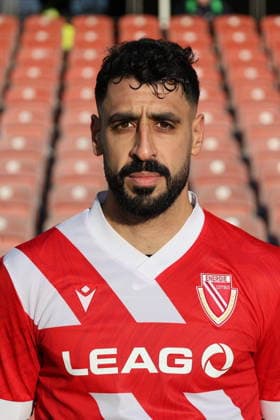 14 Tolga Cigerci Energie Cottbus Football 3 League 2025 2026 FC Energie Cottbus Portrait Portrait appointment Presentation xptt