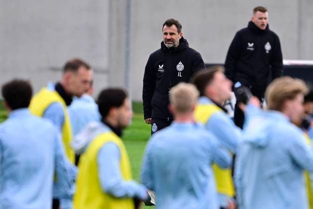 Club Brugge v Atletico de Madrid - UEFA Champions League Media Activities 16 02 2026 BRUGGE, BELGIUM - FEBRUARY 17 : Leko Ivan head coach of Club Brugge pictured during a training session ahead of the UEFA Champions League 2025 26 knockout phase play-off match first leg between Club Brugge and Atletico de Madrid on February 17, 2026 in Brugge, Belgium, 17 02 2026 Westkapelle Belgium  Copyright: xJanxDexMeuleneirx