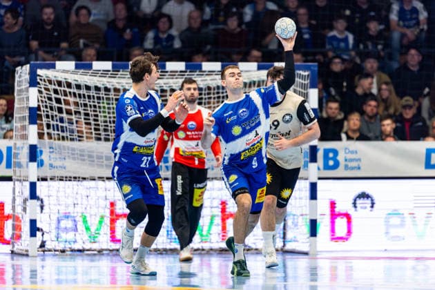 16 02 206, GER, Handball, Men, Season 25 26, Daikin 1 Bl, 21 Matchday, ThSV Eisenach Bergischer HC Max Benecke ThSV Eisenach,9 99817 Eisenach Werner Assmann Halle Am Sportp Thueringen Germany