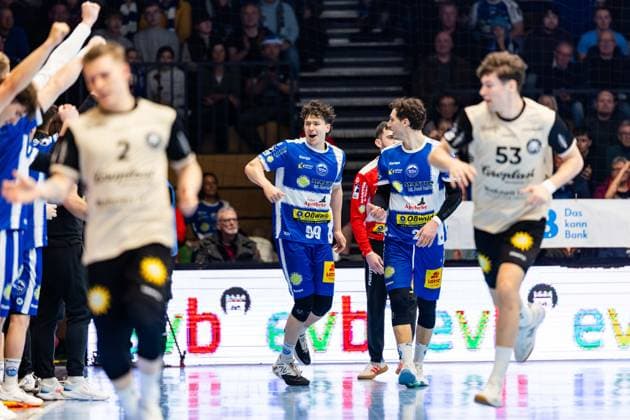 16 02 206, GER, Handball, Men, Season 25 26, Daikin 1 Bl, 21 Matchday, ThSV Eisenach Bergischer HC Tillman Leu ThSV Eisenach,99 99817 Eisenach Werner Assmann Halle Am Sportp Thueringen Germany