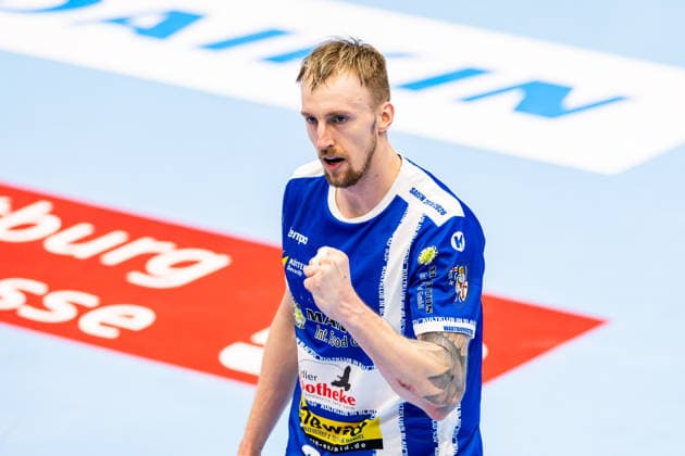 16 02 206, GER, Handball, Men, Season 25 26, Daikin 1 Bl, 21 Matchday, ThSV Eisenach Bergischer HC Dominik Solak ThSV Eisenach,30 99817 Eisenach Werner Assmann Halle Am Sportp Thueringen Germany