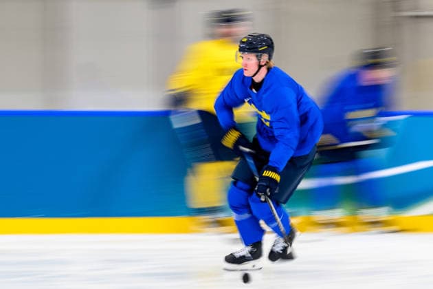 Milano Cortina 2026, ice hockey, men, national team Sweden, training