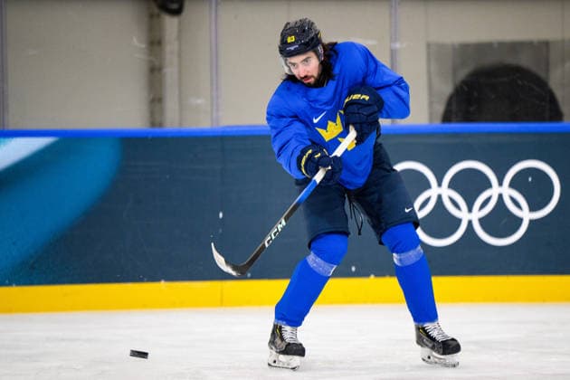 260217 Mika Zibanejad of Sweden at an Ice hockey, Eishockey practice session during day 11 of the 2026 Winter Olympics on February 17, 2026 in Milan. Photo: Carl Sandin BILDBYRAN kod CS CS0884 ishockey ice hockey Olympic Games, Olympische Spiele, Olympia, OS olympics winter olympics os ol olympiska spel vinter-os olympiske leker milano cortina 2026 milan cortina 2026 milano cortina 2026 olympic games milano cortina 2026 winter olympic games milano cortina-os milano cortina-ol vinter-ol 11 bbeng sverige sweden *** 260217 Mika Zibanejad of Sweden at an ice hockey practice session during day 11 of the 2026 Winter Olympics on February 17, 2026 in Milan Photo Carl Sandin BILDBYRAN code CS CS0884 ice hockey olympic games olympics winter olympics os ol olympiska spel vinter os olympiske leker milano cortina 2026 milan cortina 2026 milano cortina 2026 olympic games milano cortina 2026 winter olympic games milano cortina os milano cortina ol vinter ol 11 bbeng sverige sweden  Copyright: CARLxSANDIN BB260217CS019