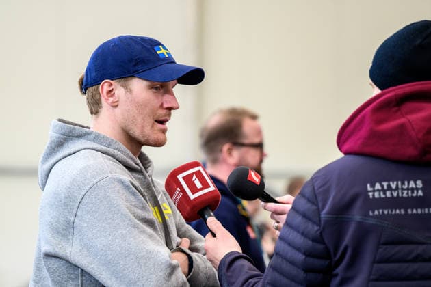 260217 Gabriel Landeskog of Sweden after an Ice hockey, Eishockey practice session during day 11 of the 2026 Winter Olympics on February 17, 2026 in Milan. Photo: Carl Sandin BILDBYRAN kod CS CS0884 ishockey ice hockey Olympic Games, Olympische Spiele, Olympia, OS olympics winter olympics os ol olympiska spel vinter-os olympiske leker milano cortina 2026 milan cortina 2026 milano cortina 2026 olympic games milano cortina 2026 winter olympic games milano cortina-os milano cortina-ol vinter-ol 11 bbeng sverige sweden *** 260217 Gabriel Landeskog of Sweden after an ice hockey practice session during day 11 of the 2026 Winter Olympics on February 17, 2026 in Milan Photo Carl Sandin BILDBYRAN code CS CS0884 ice hockey ice hockey olympic games olympics winter olympics os ol olympiska spel vinter os olympiske leker milano cortina 2026 milan cortina 2026 milano cortina 2026 olympic games milano cortina 2026 winter olympic games milano cortina os milano cortina ol vinter ol 11 bbeng sverige sweden  Copyright: CARLxSANDIN BB260217CS021