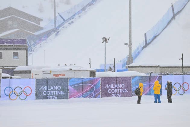 LIVIGNO, ITALY 20260217 The women s ski cross training is canceled on Tuesday morning at the Snow Park in Livigno, Italy during the Winter Olympics. *** The image is included in the SPORTS PACKAGE. For others PAYMENT IMAGE *** LIVIGNO ITALY x10080x *** LIVIGNO, ITALY 20260217 The women s ski cross training is canceled on Tuesday morning at the Snow Park in Livigno, Italy during the Winter Olympics The image is included in the SPORTS PACKAGE For others PAYMENT IMAGE LIVIGNO ITALY x10080x  Copyright: xFredrikxSandberg TTx OLYMPICS 2026 LIVIGNO