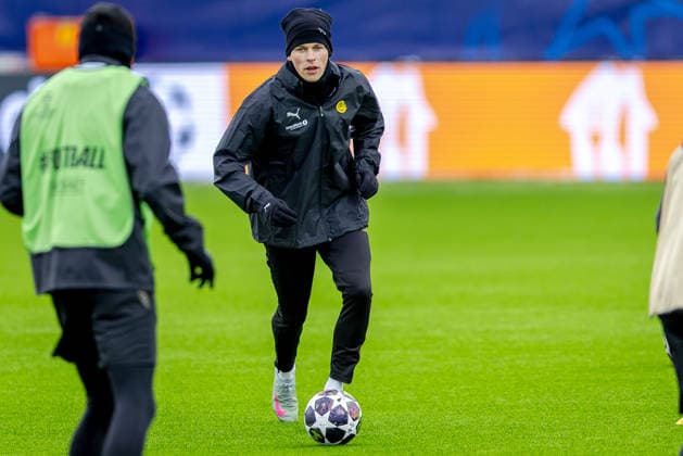 Bodo Glimt trains at Aspmyra Oslo 20260217 Training with Bodo Glimt at Aspmyra before the Champions League football match against Inter Photo Thomas Andersen NTB Oslo Norway EDITORIAL USE ONLY RESTRICTED USE FOR BETTING COMPANIES  Copyright: xThomasxAndersenx xNTBx