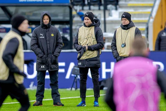 Bodo Glimt trains at Aspmyra Oslo 20260217 Bodo Glimt s coach Kjetil Knutsen during training with Bodo Glimt at Aspmyra before the Champions League football match against Inter Photo Thomas Andersen NTB Oslo Norway EDITORIAL USE ONLY RESTRICTED USE FOR BETTING COMPANIES  Copyright: xThomasxAndersenx xNTBx