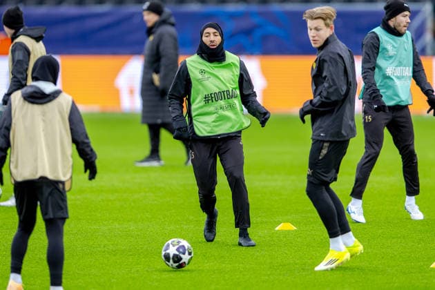 Bodo Glimt trains at Aspmyra Oslo 20260217 Bodo Glimts Haitam Aleesami during training with Bodo Glimt at Aspmyra before the Champions League football match against Inter Photo Thomas Andersen NTB Oslo Norway EDITORIAL USE ONLY RESTRICTED USE FOR BETTING COMPANIES  Copyright: xThomasxAndersenx xNTBx