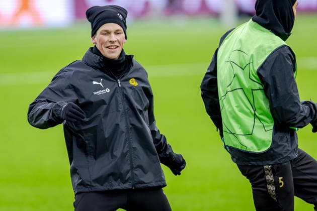 Bodo Glimt trains at Aspmyra Oslo 20260217 Bodo Glimts Sondre Brunstad Fet during training with Bodo Glimt at Aspmyra before the Champions League football match against Inter Photo Thomas Andersen NTB Oslo Norway EDITORIAL USE ONLY RESTRICTED USE FOR BETTING COMPANIES  Copyright: xThomasxAndersenx xNTBx