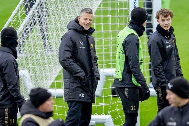 Bodo Glimt trains at Aspmyra Oslo 20260217 Bodo Glimt s coach Kjetil Knutsen during training with Bodo Glimt at Aspmyra before the Champions League football match against Inter Photo Thomas Andersen NTB Oslo Norway EDITORIAL USE ONLY RESTRICTED USE FOR BETTING COMPANIES  Copyright: xThomasxAndersenx xNTBx