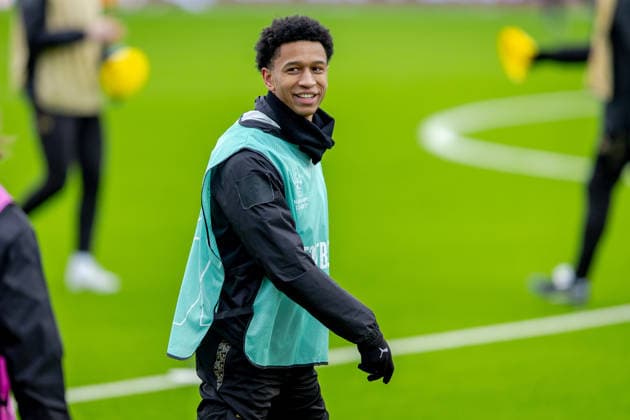 Bodo Glimt trains at Aspmyra Oslo 20260217 Training with Bodo Glimt at Aspmyra before the Champions League football match against Inter Photo Thomas Andersen NTB Oslo Norway EDITORIAL USE ONLY RESTRICTED USE FOR BETTING COMPANIES  Copyright: xThomasxAndersenx xNTBx