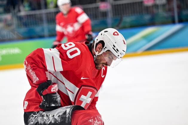 17 02 2026, Milano, Rho Ice hockey, Eishockey Arena, Winter Olympics: Switzerland - Italy (Ice Hockey), Roman Josi of Switzerland Milano Rho Ice Hockey Arena Lombardy Italy *** 17 02 2026, Milano, Rho Ice Hockey Arena, Winter Olympics Switzerland Italy Ice Hockey , Roman Josi of Switzerland Milano Rho Ice Hockey Arena Lombardy Italy Copyright: xJustPictures.ch AndreaxBrancax jp-en-AnBr-AB-AAB_044017022026