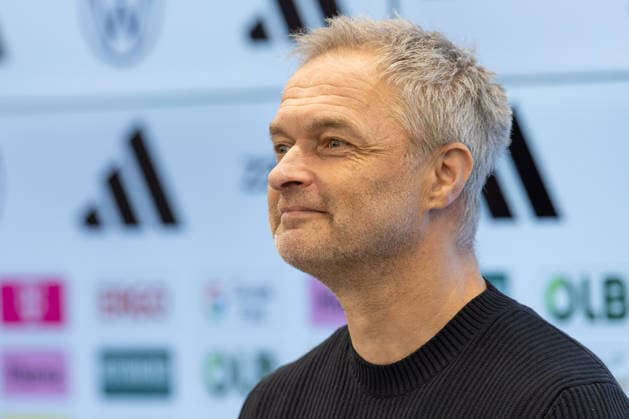 Squad announcement Womens national team National coach Christian Wück Press conference to announce the womens national team squad for the international matches against Slovenia and Norway February 17, 2026 at the DFB Campus in Frankfurt am Main , Frankfurt am Main Hessen Germany DFB Campus