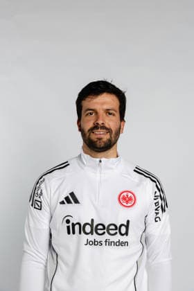 Soccer, Soccer, GER, Eintracht Frankfurt 2025 2026 Portrait appointment Lorenzo Dolcetti Eintracht Frankfurt Football, Soccer, GER, Eintracht Frankfurt 2025 2026 Portrait appointment Portrait Presentation xptt