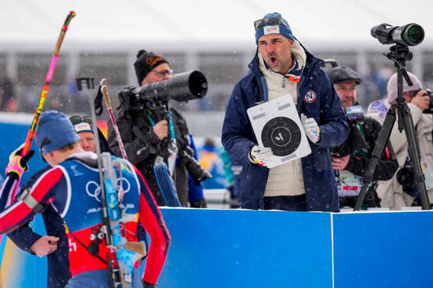Winter Olympics in Milan Cortina 2026 Anterselva, Italy 20260217. Norway s national coach Siegfried Mazet before the men s 4 x 7.5 km relay in biathlon during the Winter Olympics in Milano Cortina 2026. Photo: Heiko Junge NTB Anterselva Italy EDITORIAL USE ONLY. RESTRICTED USE FOR BETTING COMPANIES Ref:_SPOLgd9sHHvVlg.jpg *** Winter Olympics in Milan Cortina 2026 Anterselva, Italy 20260217 Norway s national coach Siegfried Mazet before the men s 4 x 7 5 km relay in biathlon during the Winter Olympics in Milan Cortina 2026 Photo Heiko Junge NTB Anterselva Italy EDITORIAL USE ONLY RESTRICTED USE FOR BETTING COMPANIES  Copyright: xHeikoxJungex xNTBx