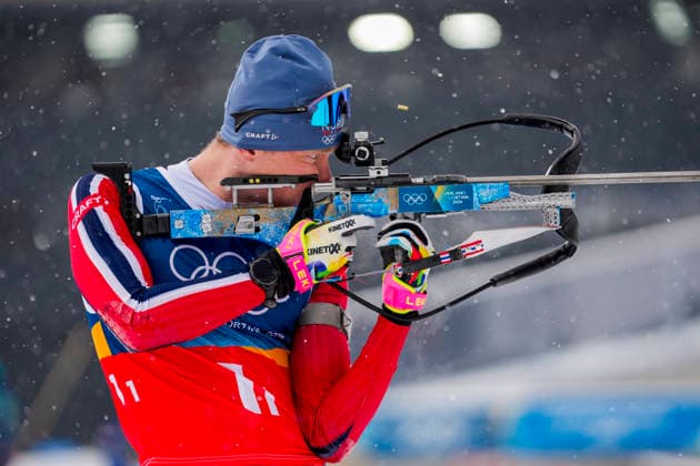 Winter Olympics in Milan Cortina 2026 Anterselva, Italy 20260217. Martin Uldal from Norway during the start before the 4 x 7.5 km relay for men in biathlon at the Winter Olympics in Milano Cortina 2026. Photo: Heiko Junge NTB Anterselva Italy EDITORIAL USE ONLY. RESTRICTED USE FOR BETTING COMPANIES Ref:_SPOeiGvT5tqnaw.jpg *** Winter Olympics in Milan Cortina 2026 Anterselva, Italy 20260217 Martin Uldal from Norway during the start before the 4 x 7 5 km relay for men in biathlon at the Winter Olympics in Milan Cortina 2026 Photo Heiko Junge NTB Anterselva Italy EDITORIAL USE ONLY RESTRICTED USE FOR BETTING COMPANIES  Copyright: xHeikoxJungex xNTBx