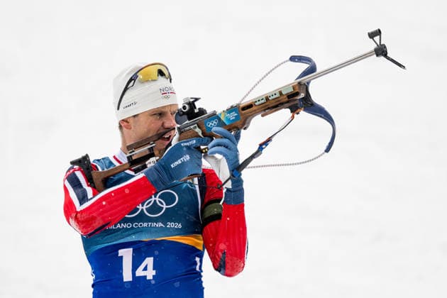 260217 Vetle Sjastad Christiansen of Norway during zeroing ahead of men s 4 x 7,5 km relay biathlon during day 11 of the 2026 Winter Olympics on February 17, 2026 in Anterselva. Photo: Joel Marklund BILDBYRAN kod JM JM0796 skidskytte biathlon skiskyting Olympic Games, Olympische Spiele, Olympia, OS olympics winter olympics os ol olympiska spel vinter-os olympiske leker milano cortina 2026 milan cortina 2026 milano cortina 2026 olympic games milano cortina 2026 winter olympic games milano cortina-os milano cortina-ol vinter-ol 11 bbeng stafett relay norge *** 260217 Vetle Sjastad Christiansen of Norway during zeroing ahead of men s 4 x 7,5 km relay biathlon during day 11 of the 2026 Winter Olympics on February 17, 2026 in Anterselva Photo Joel Marklund BILDBYRAN code JM JM0796 biathlon biathlon biathlon olympic games olympics olympics winter olympics os ol olympiska spel vinter os olympiske leker milano cortina 2026 milan cortina 2026 milano cortina 2026 olympic games milano cortina 2026 winter olympic games milano cortina os milano cortina ol vinter ol 11 bbeng relay relay norge  Copyright: JOELxMARKLUND BB260217JM018